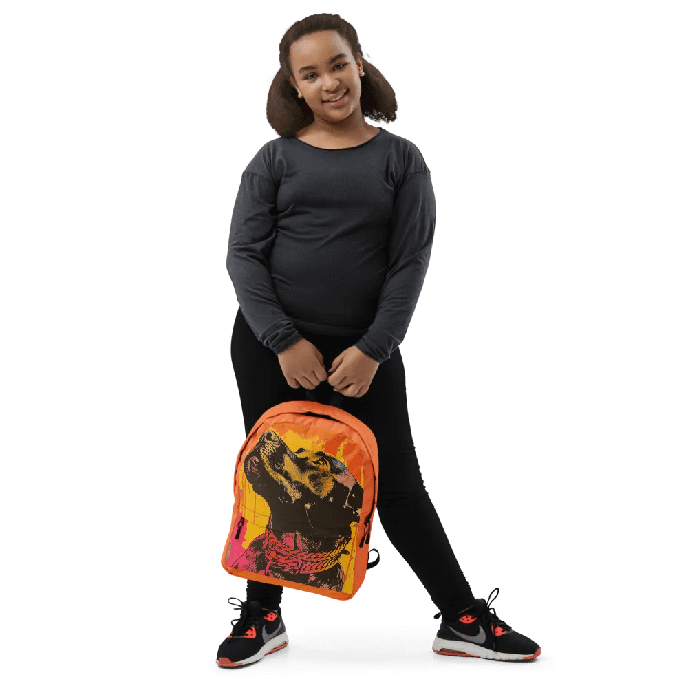 Black Labrador All-Over Print Backpack product image (11)