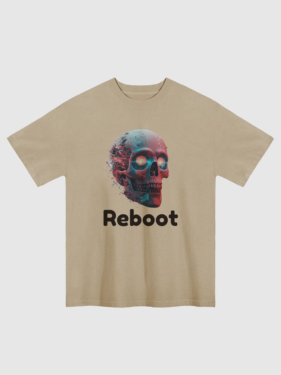 Cybernetic Reboot Glow Skull T-Shirt product image (3)