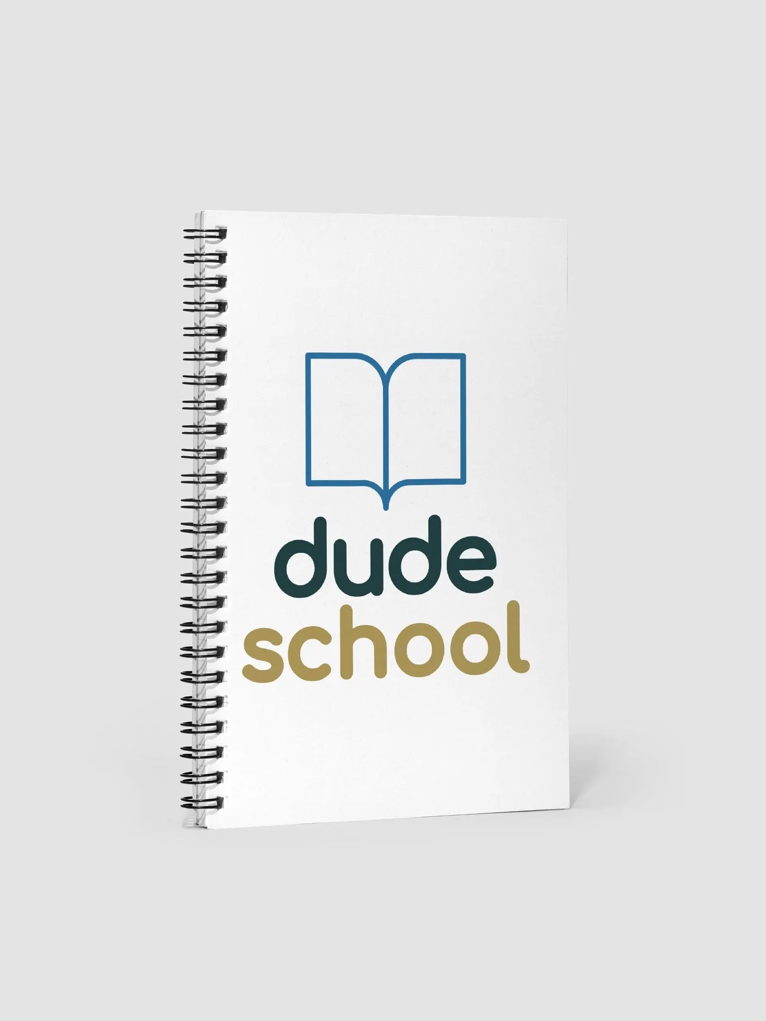 Dude School Spiral Notebook product image (1)