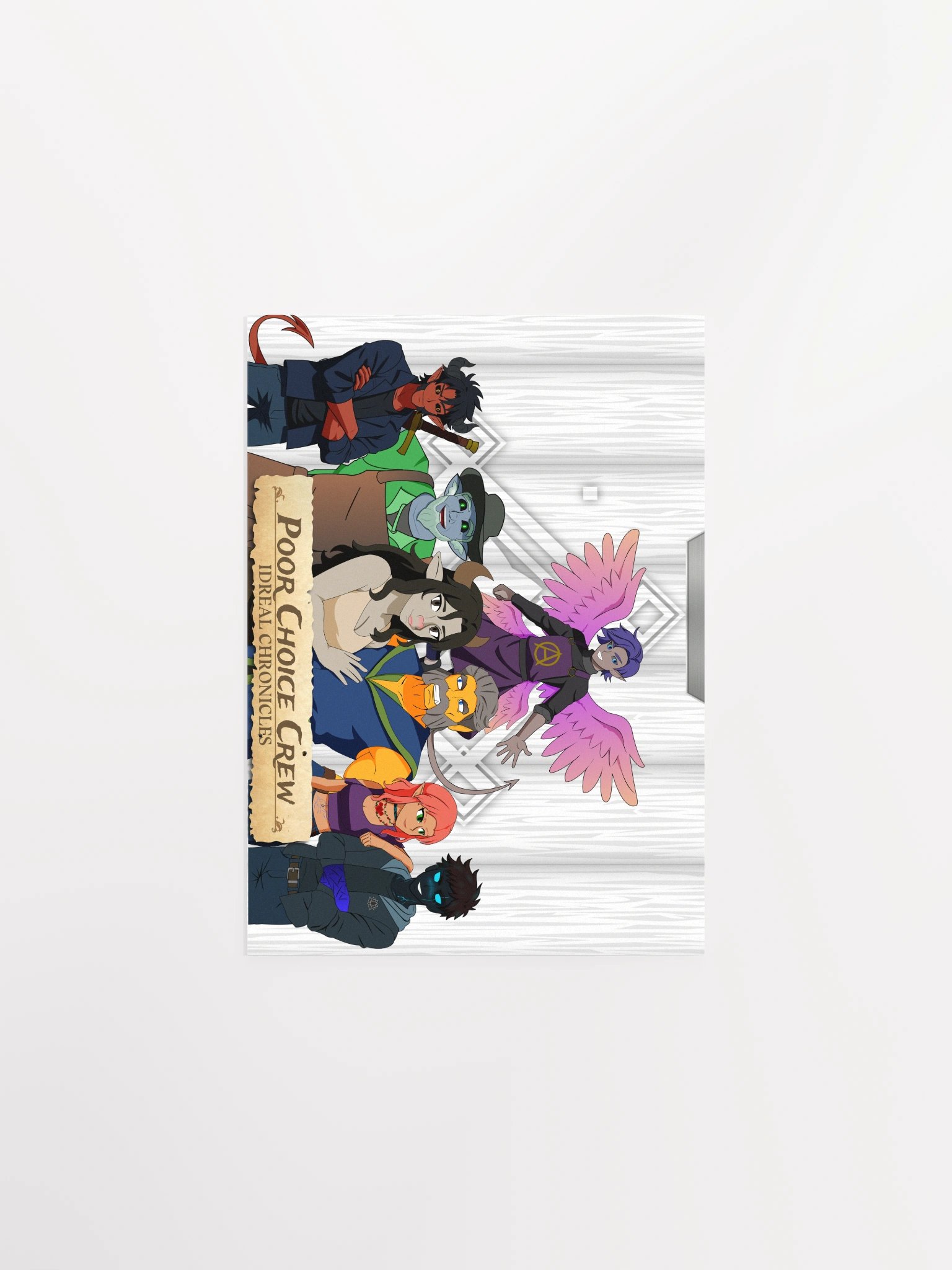 Poor Choice Crew Idreal Chronicles Poster product image (1)