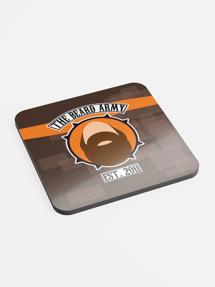 [Drink coaster] Beard Army Logo product image (2)