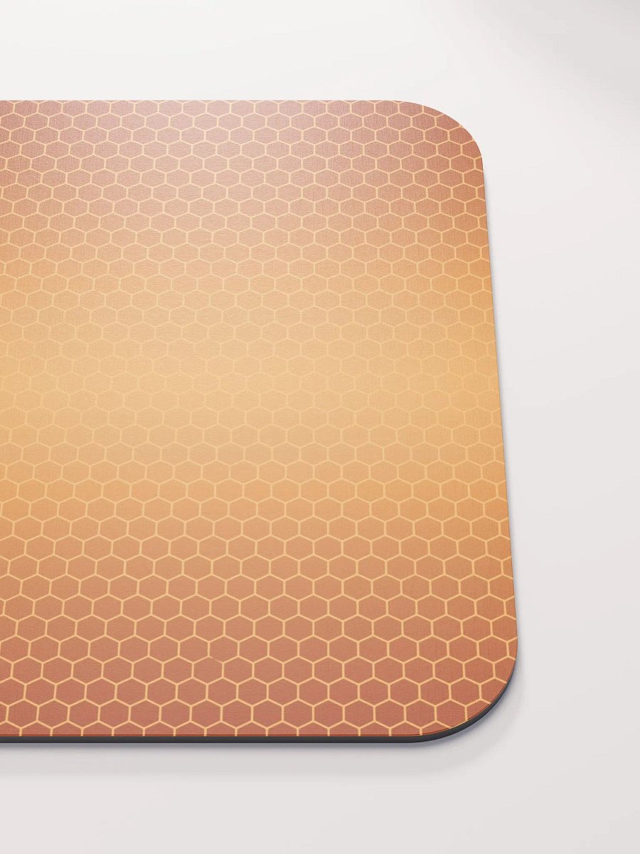 Warm Honeycomb Mouse Pad product image (5)