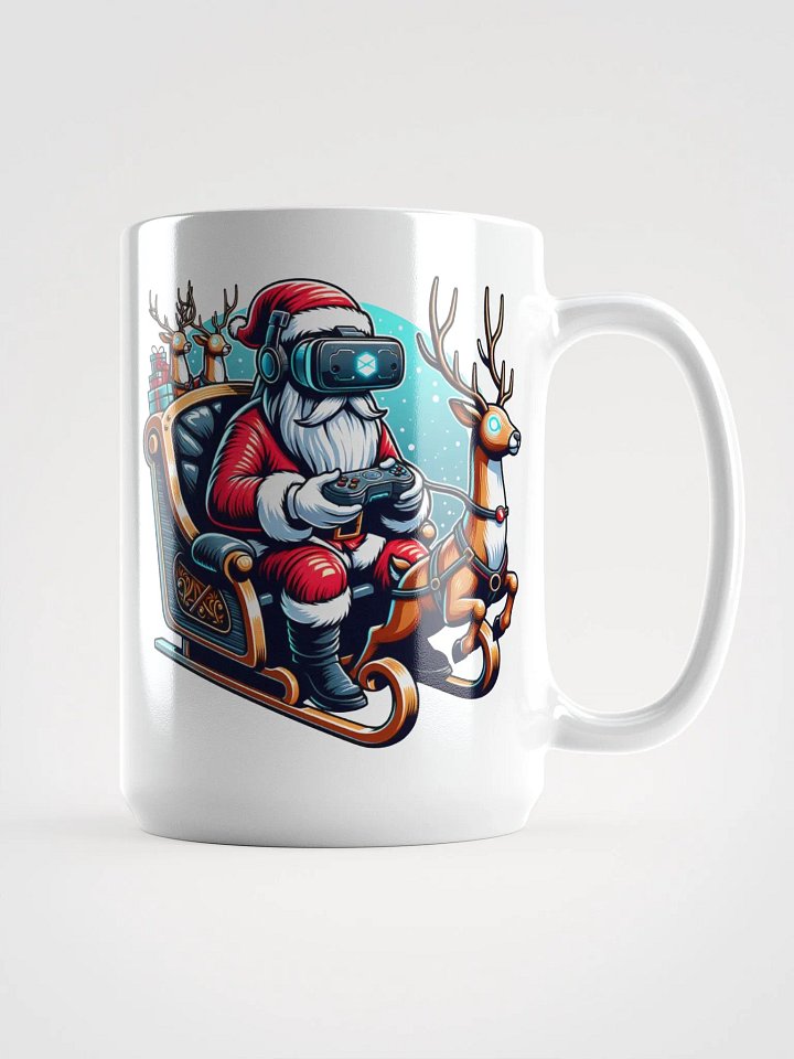 Cyber Santa VR Mug – Tech Meets Holiday Cheer product image (1)