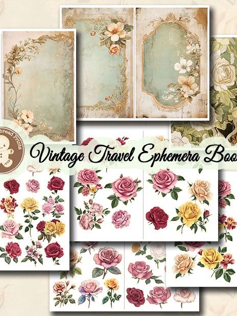 Wanderlust Chronicles Vintage Travel 3-in-1 Jumbo Collection - Digital Download product image (12)