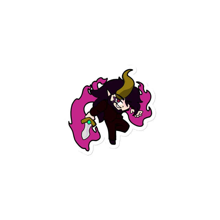 Devilish Swordsman Magnet product image (1)