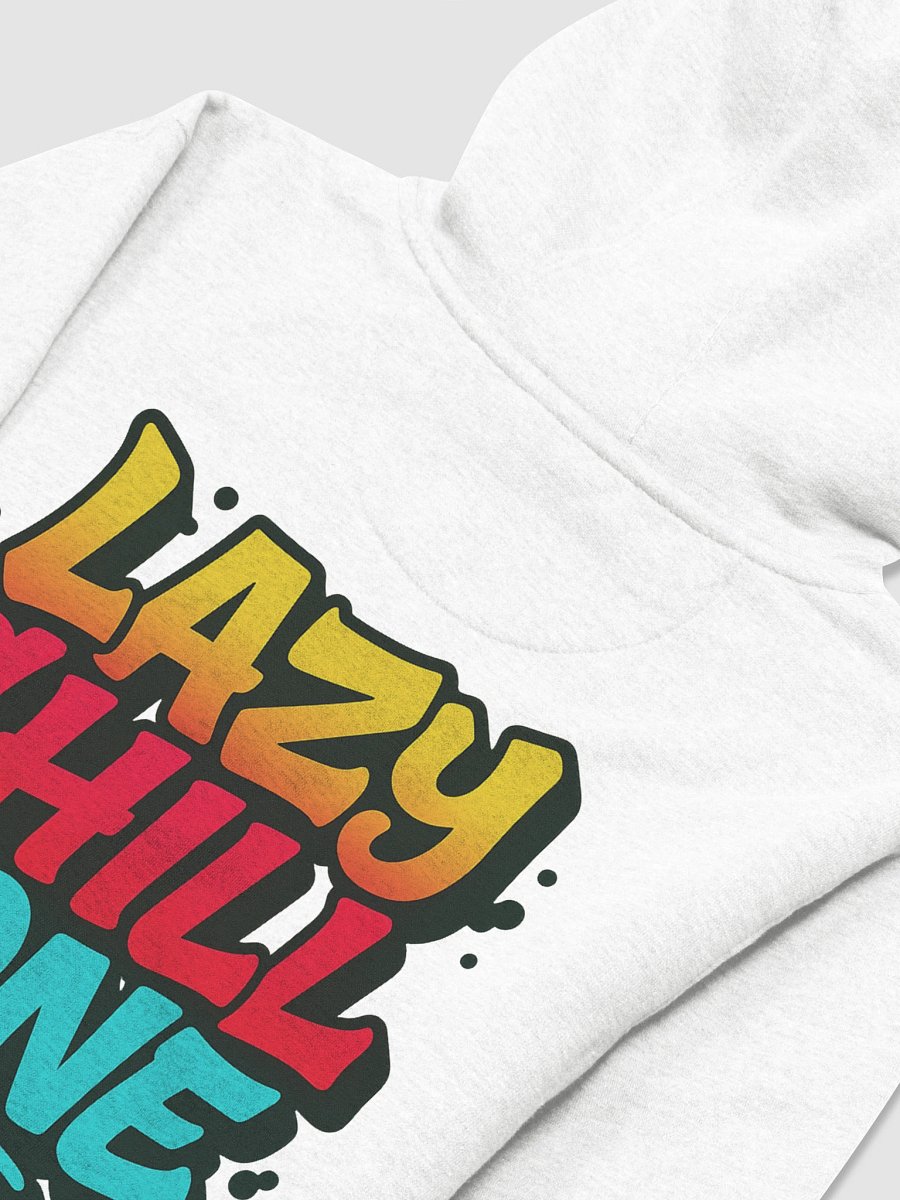 Lazy Chill Zone Graffiti Hoodie product image (4)