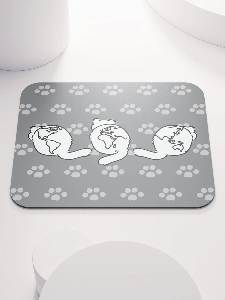 Planet Manul Trio - Mousepad product image (1)