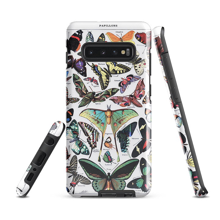 Butterflies Tough Case for Samsung® - Papillons by Adolphe Millot product image (5)