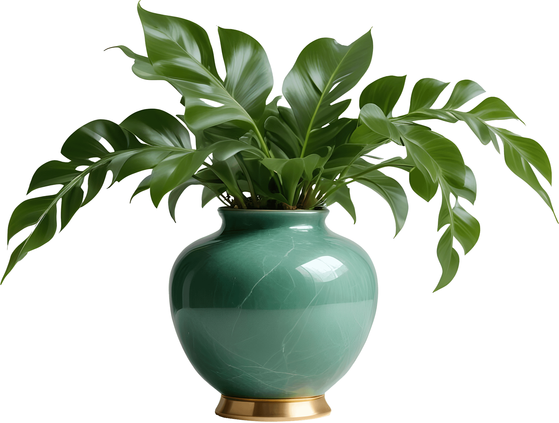 Jade Signature – Classic Jade Vase PNG product image (1)