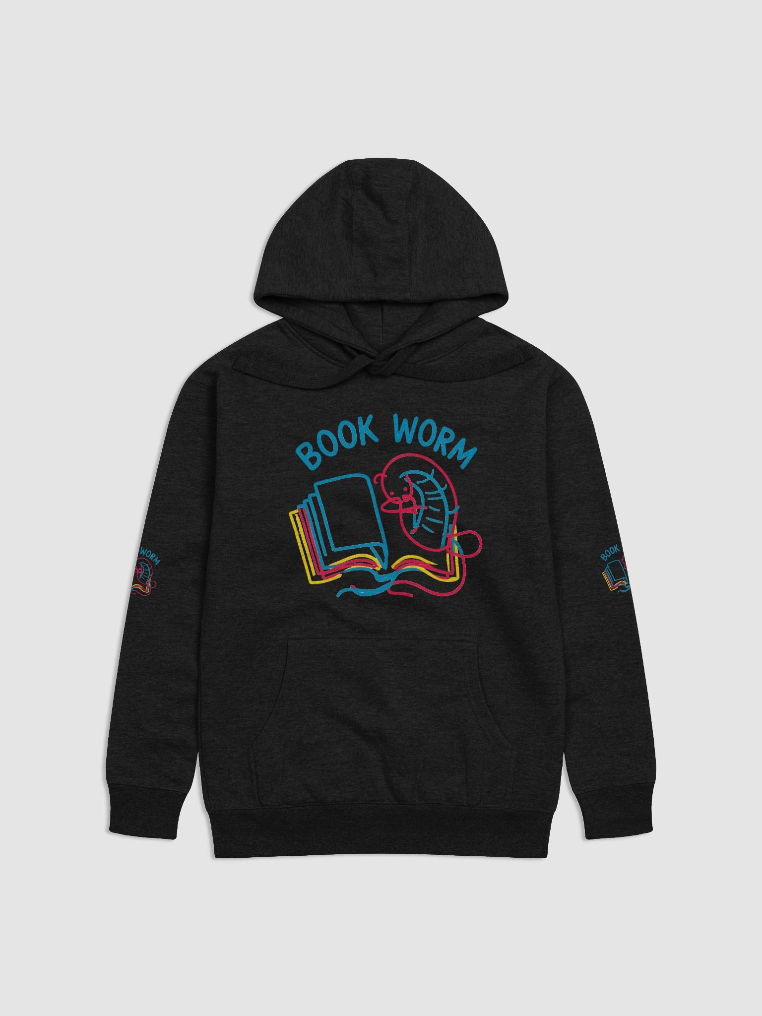 Book Worm Unisex Premium Hoodie product image (2)