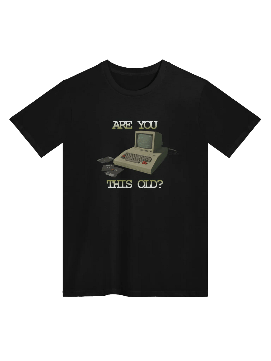 Retro-Tech Nostalgia Unisex Tee product image (4)