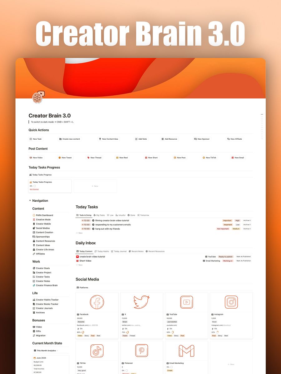 Creator Brain 3.0 product image (2)