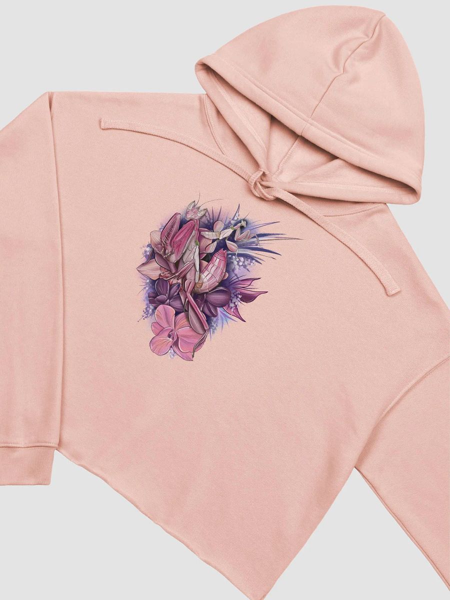 Hymenopus coronatus Crop Hoodie product image (3)