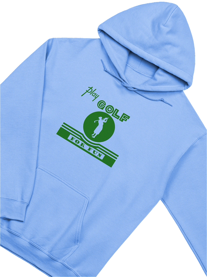 'Golf for Fun' Hoodie — Light product image (2)
