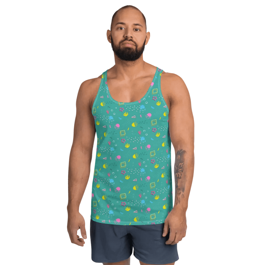 Shifty Seas pattern tank top product image (3)