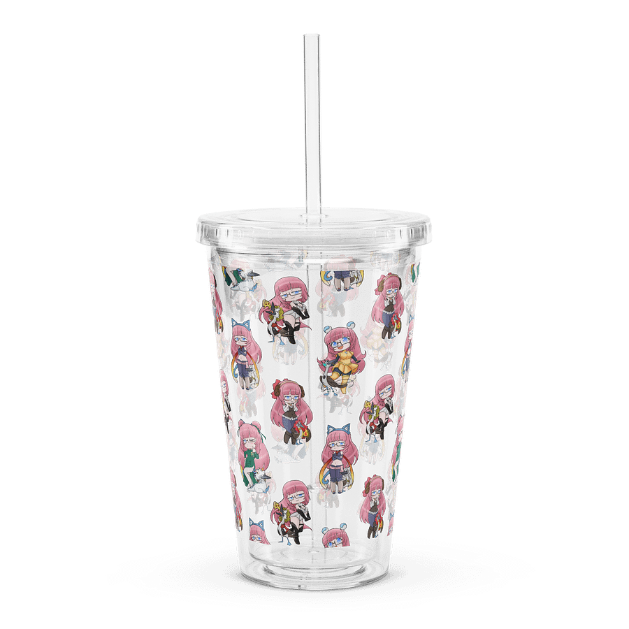 Squeaky's Brainrot Clear Plastic Tumblr product image (4)
