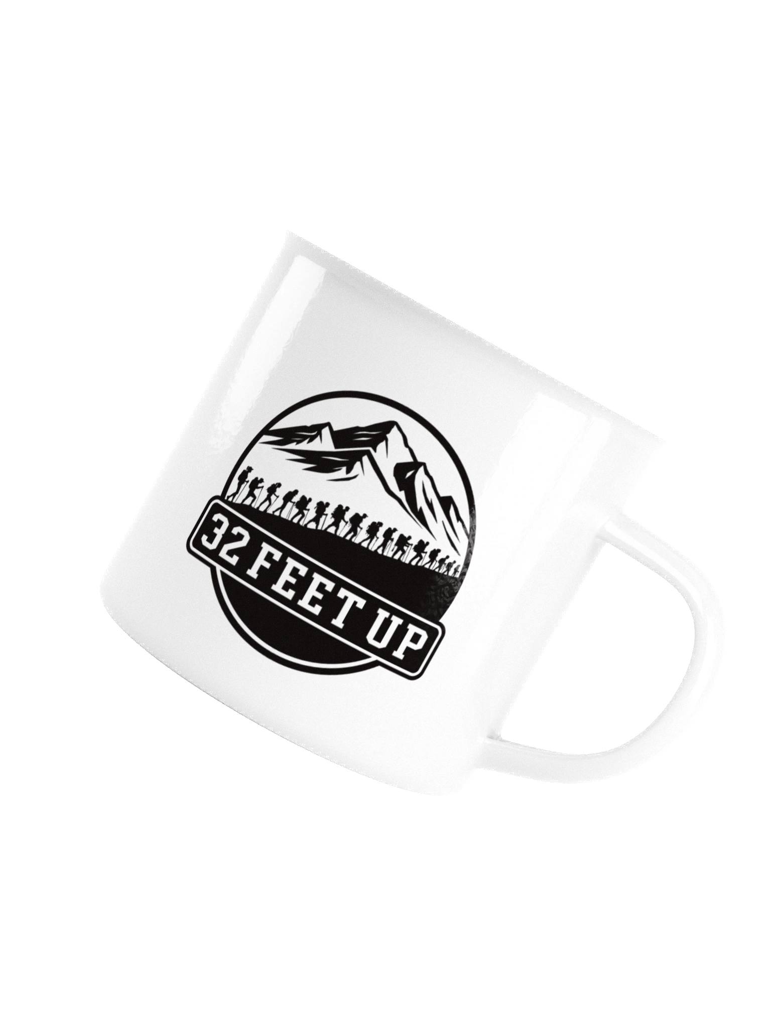 32 Feet Up Enamel Mug product image (5)