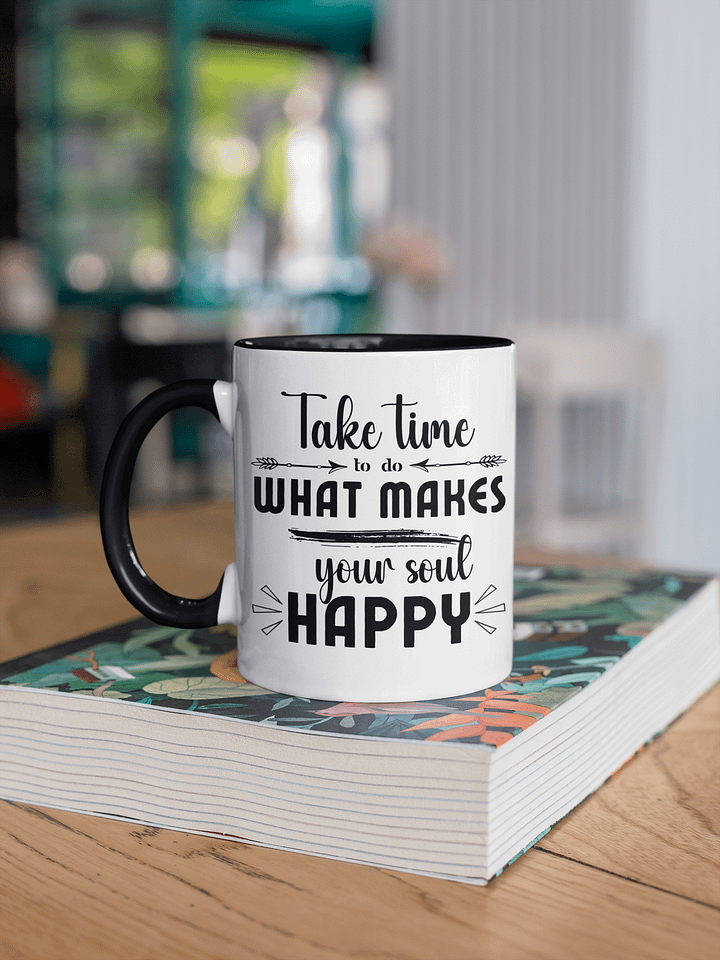Make Your Soul Happy Ceramic Mug product image (1)
