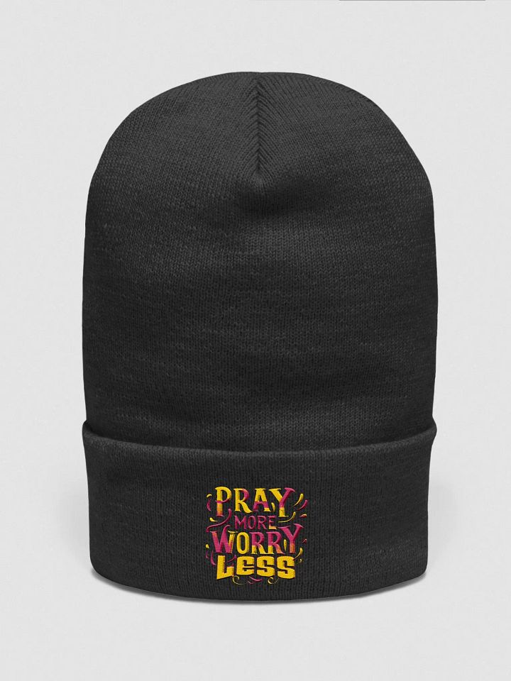 Graffiti Affirmation Cuffed Beanie product image (7)