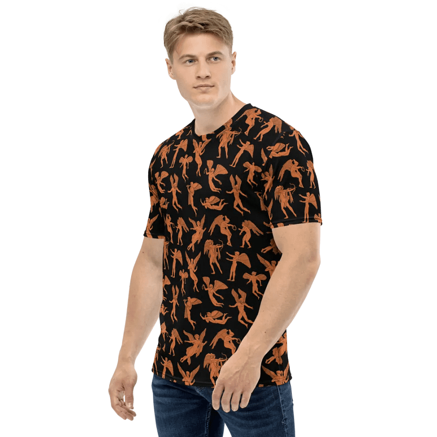 Erotes - red figure mens crew neck tee product image (3)
