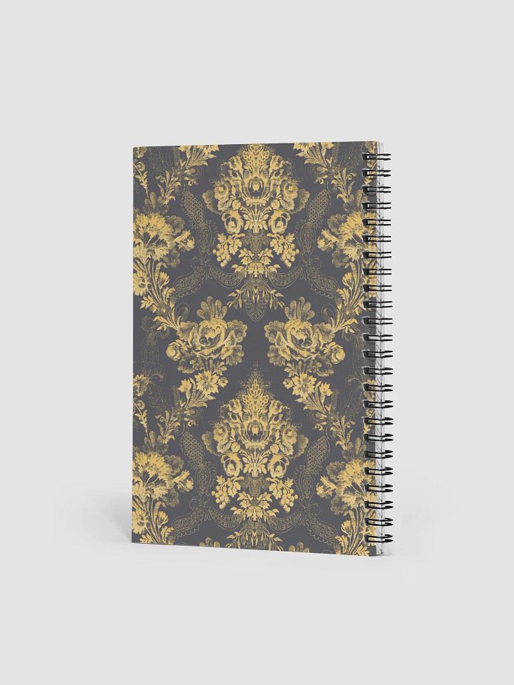 Luxury Floral Spiral Notebook product image (2)