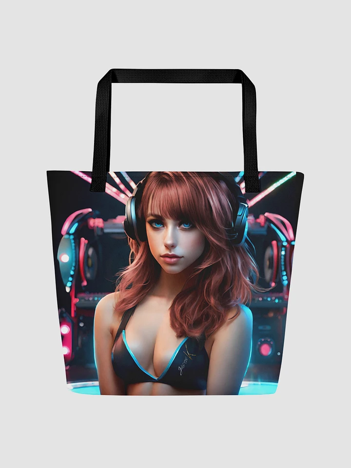 [Dj Shaye] All-Over Print Large Tote Bag product image (1)