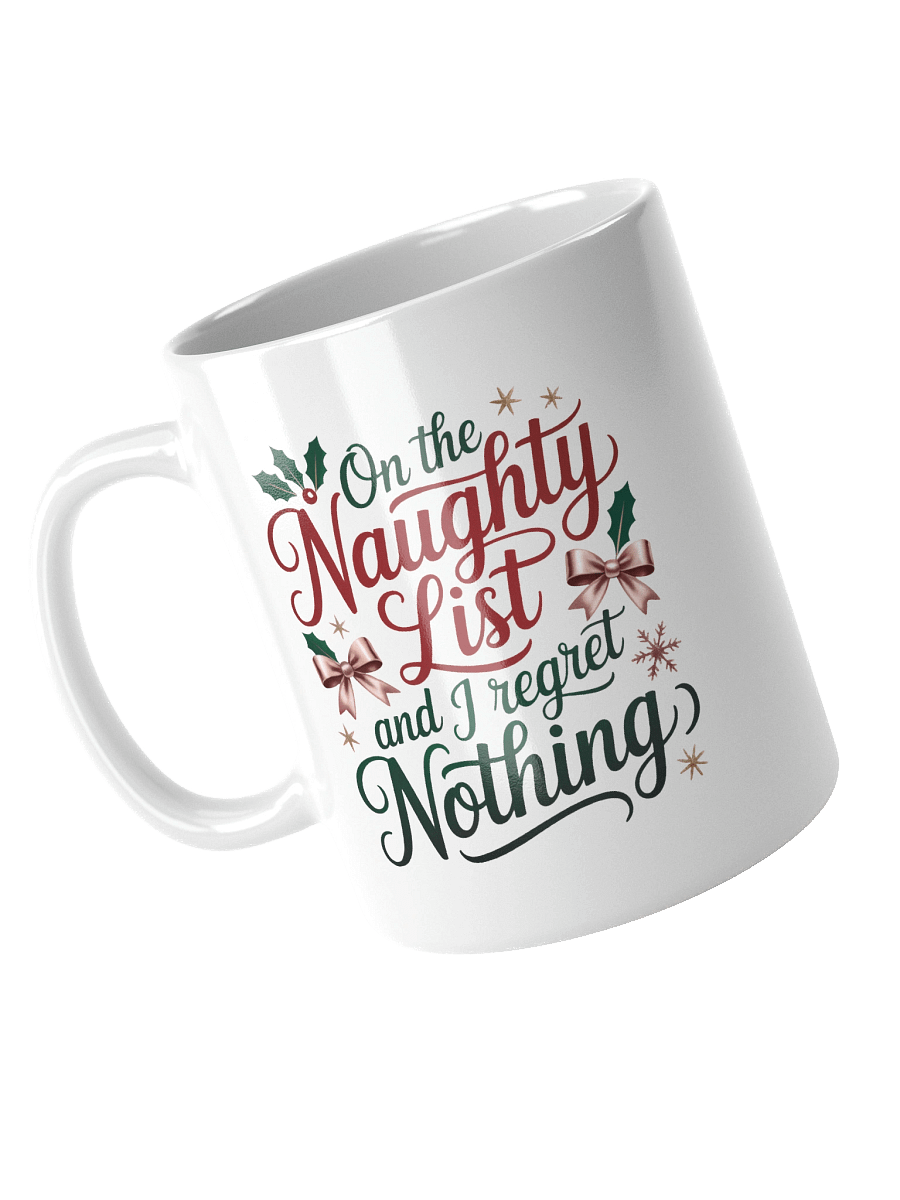 Naughty List Glossy Mug product image (11)