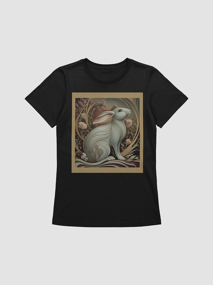 ART NOUVEAU RABBIT T-SHIRT product image (1)