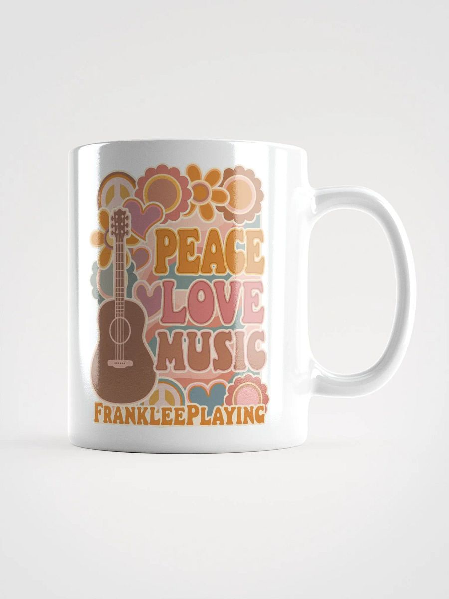 FrankLee's Peace, Love, Music Mug product image (1)
