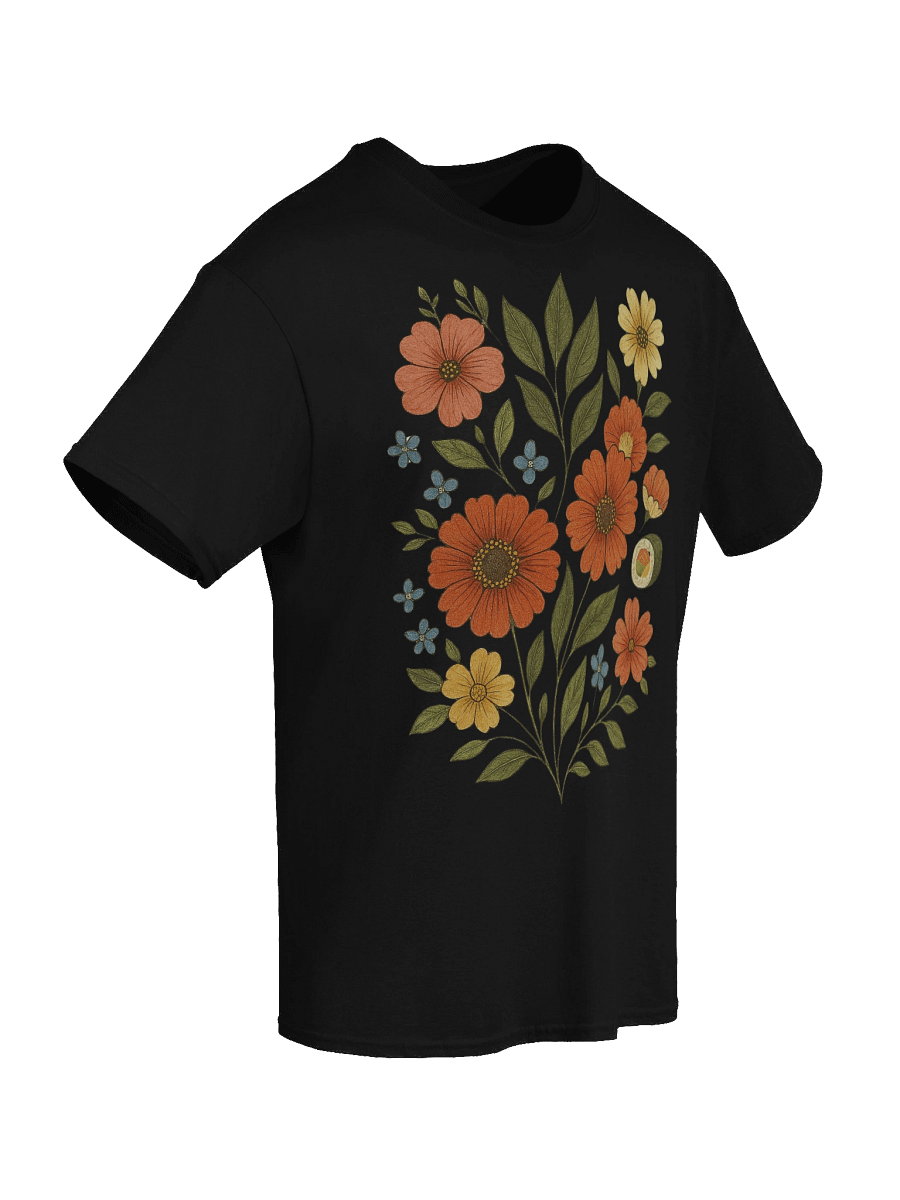 🌼 Peaceful Garden Vibes T-Shirt – Floral Calm Aesthetic Tee product image (87)