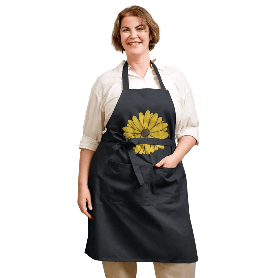 Yellow Daisy Organic Apron product image (4)
