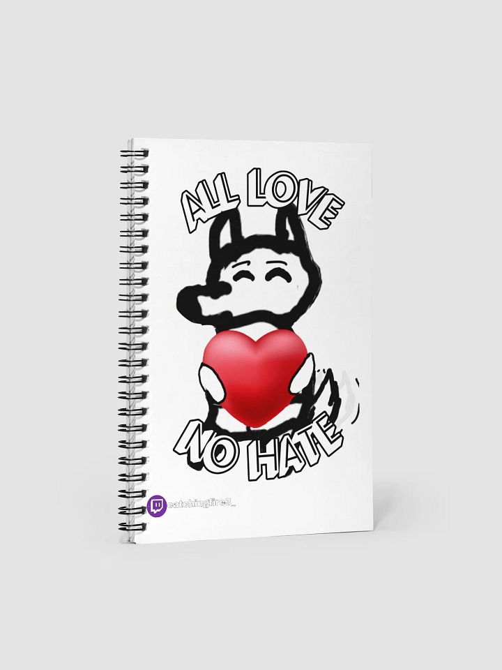 All Love No Hate Notebook product image (1)