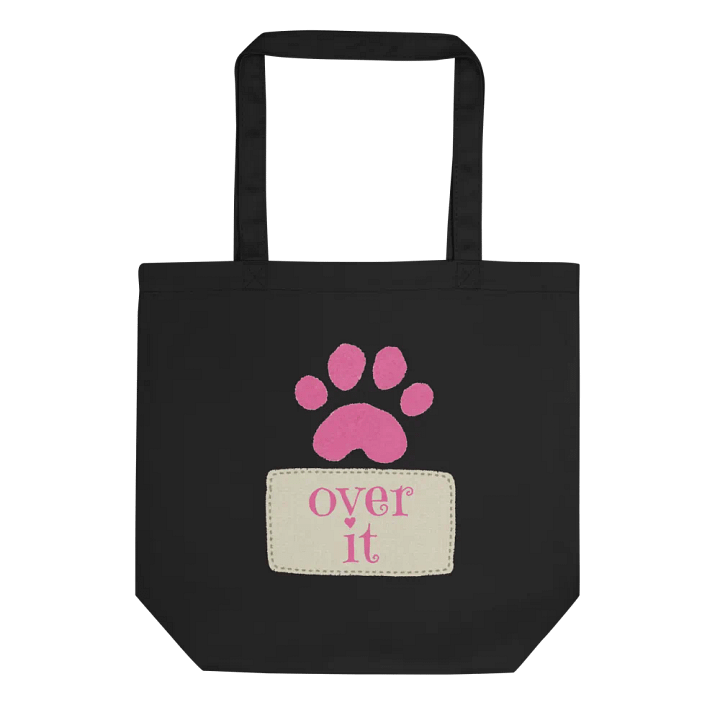 Over It Paw Tote Bag product image (1)