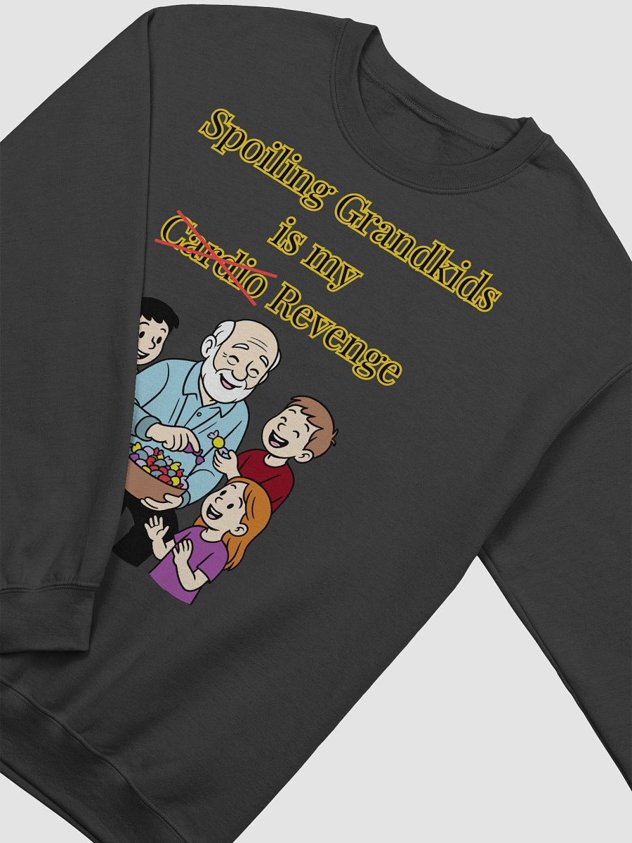Spoiling Grandkids is my Cardio (Male) Gildan Classic Crewneck Sweatshirt Dark Colors product image (15)