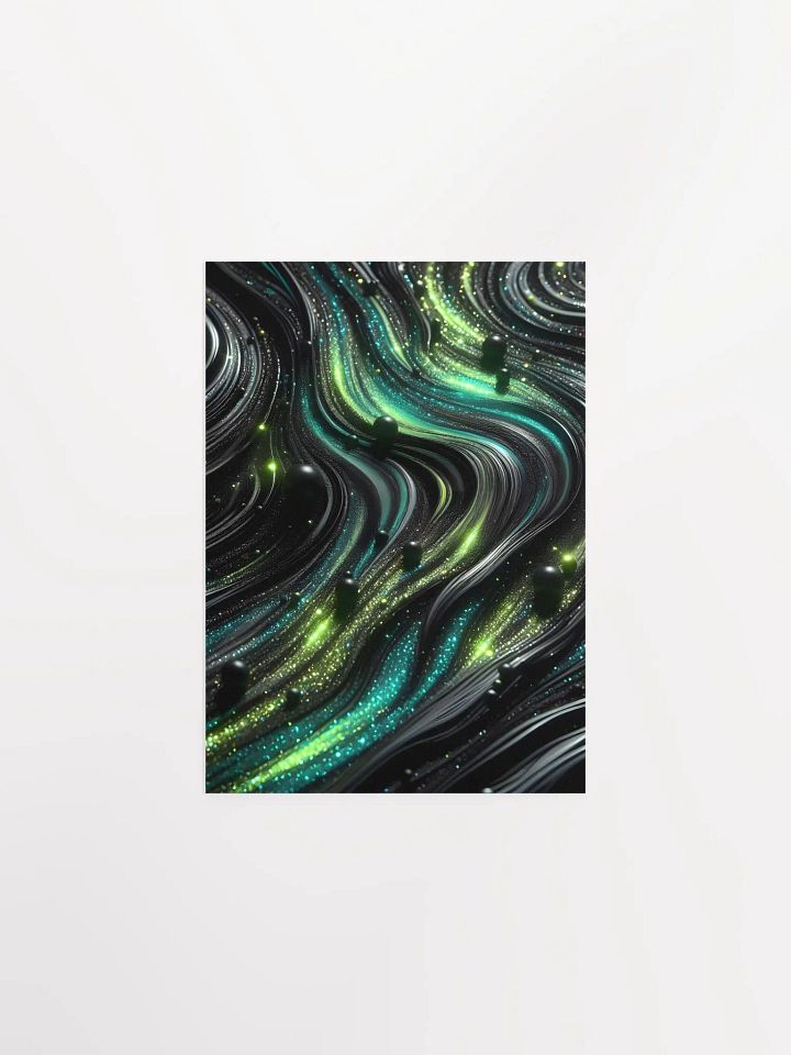 Cosmic Whirlpool Matte Poster product image (2)