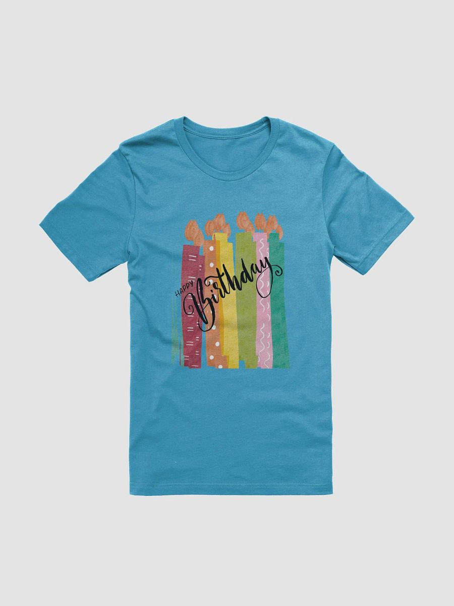 Happy Birthday Candle Design T-Shirt product image (26)