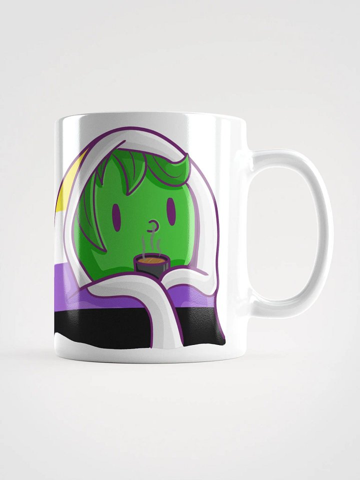 Enby Pride Cuddler Mug | Art by Duck product image (1)