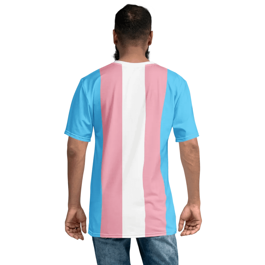 Trans Pride Flag - All-Over Print T-Shirt product image (7)