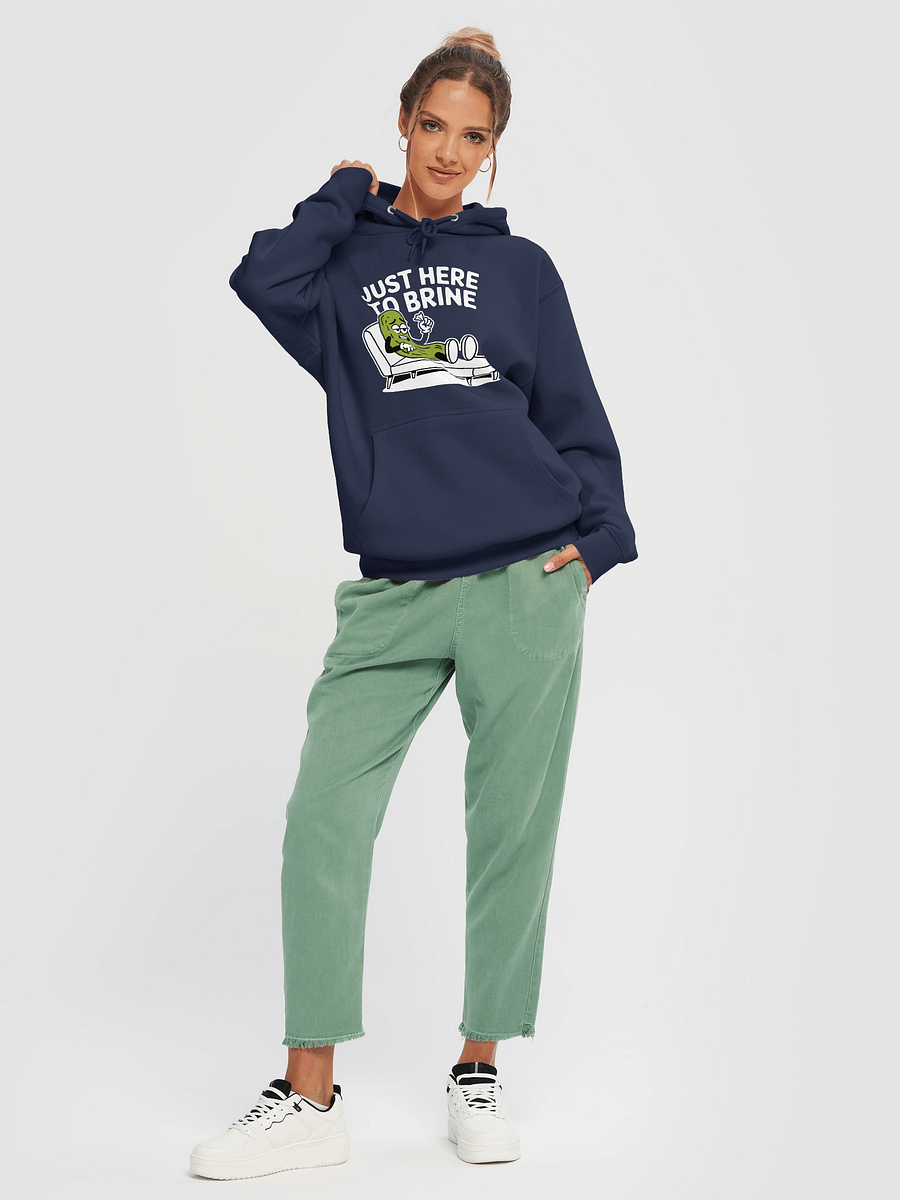 Just Here To Brine – Sad Pickle Therapy Session Premium Hoodie product image (21)