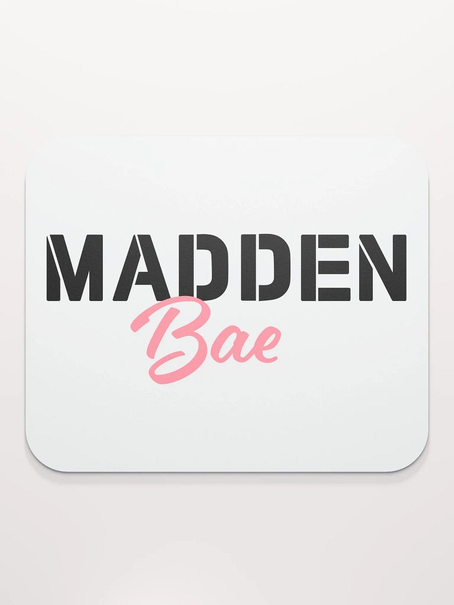 MaddenBae Mouse Pad Black and Pink product image (2)