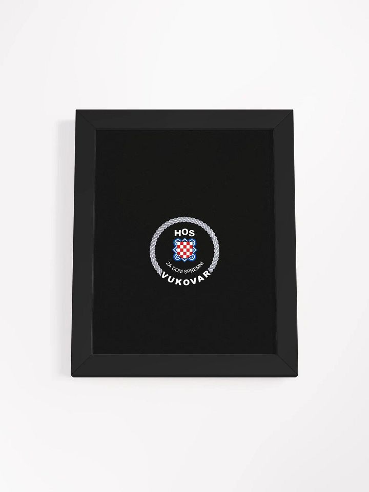HOS Emblem Framed Matte Poster product image (1)
