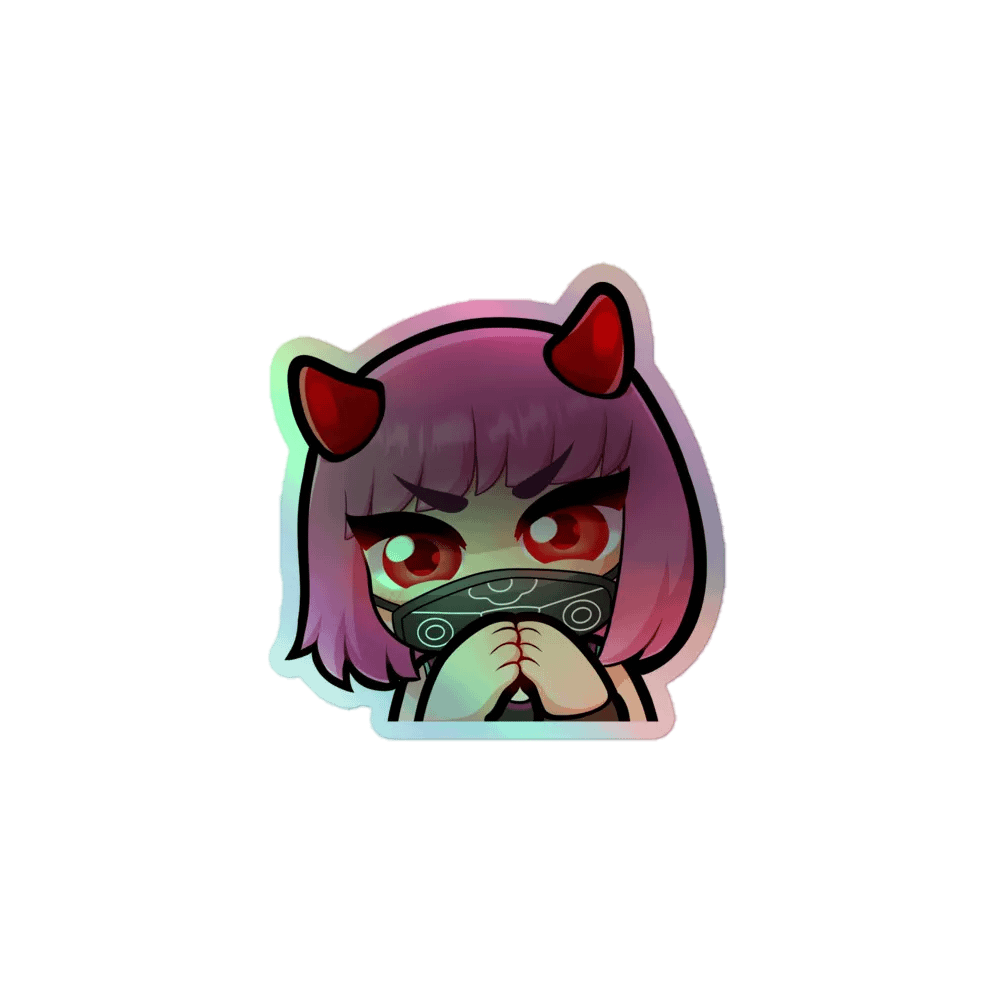 Demon Holo Sticker product image (1)