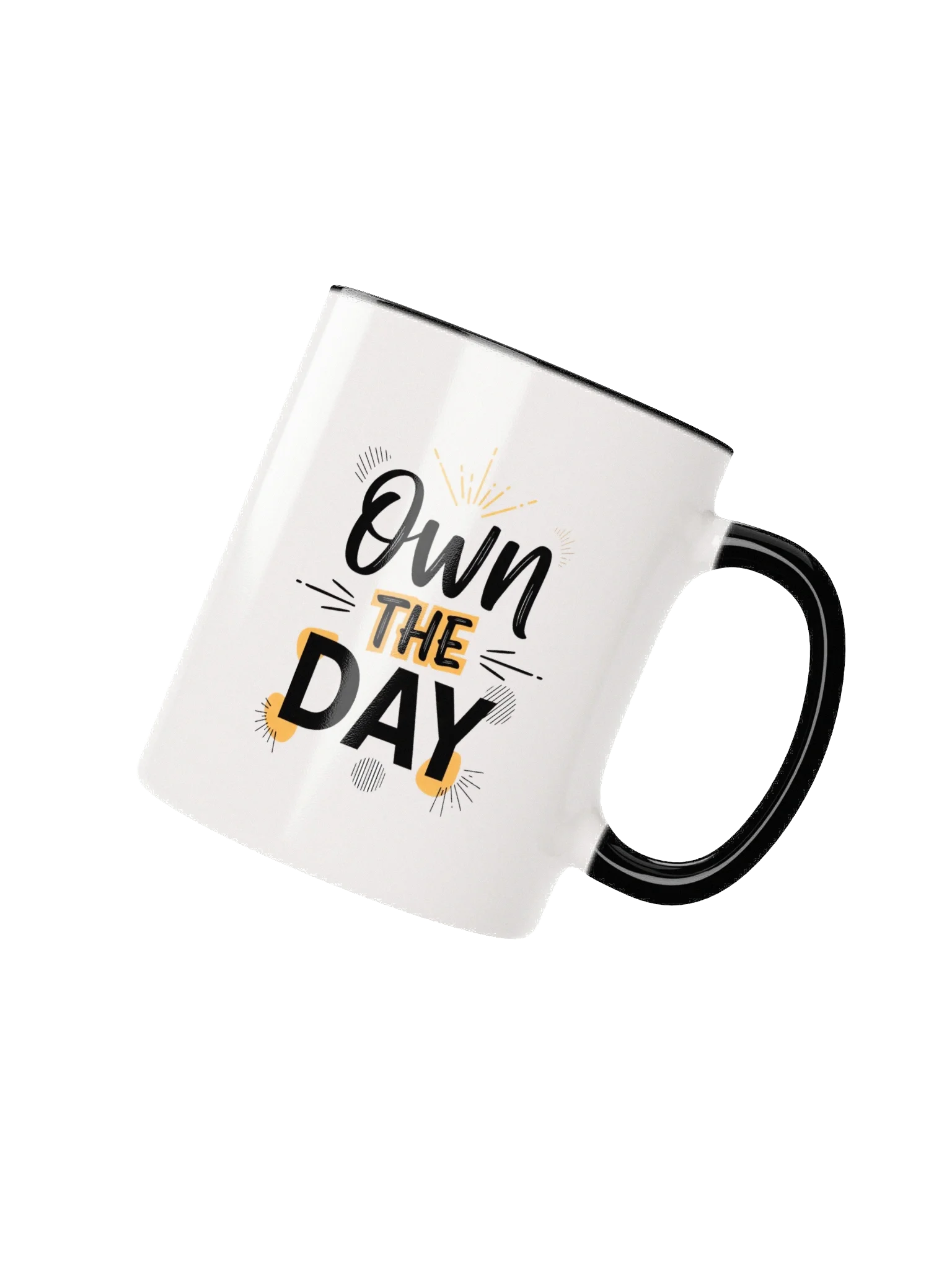 Own the Day Mug – Motivational Coffee Cup for Daily Inspiration & Productivity Boost product image (2)