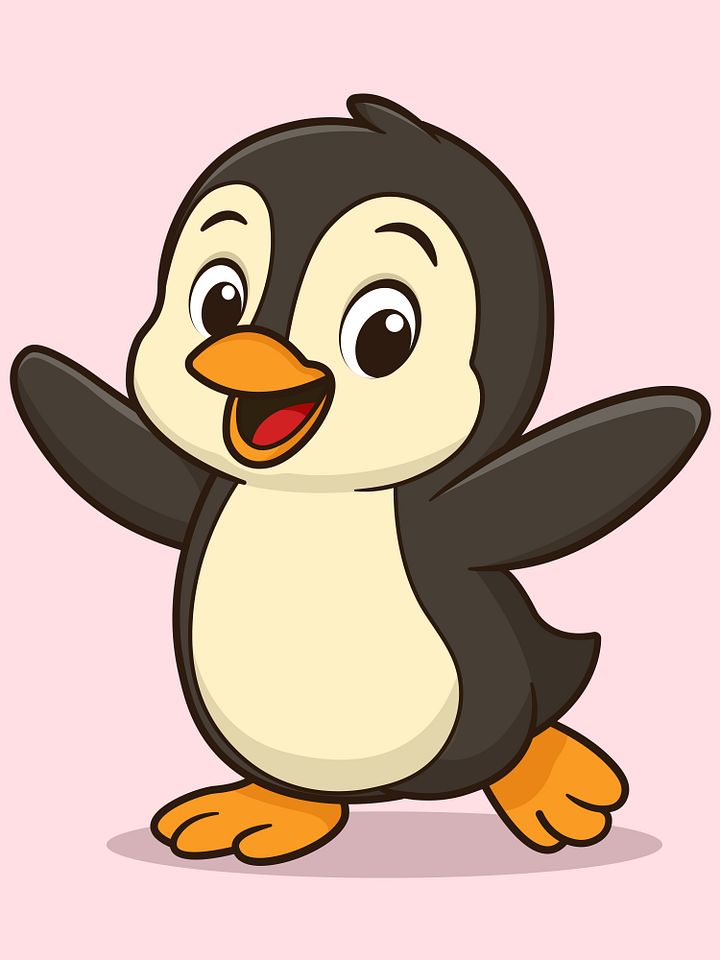 Adorable Animal Friends – Cute Penguin Character product image (1)