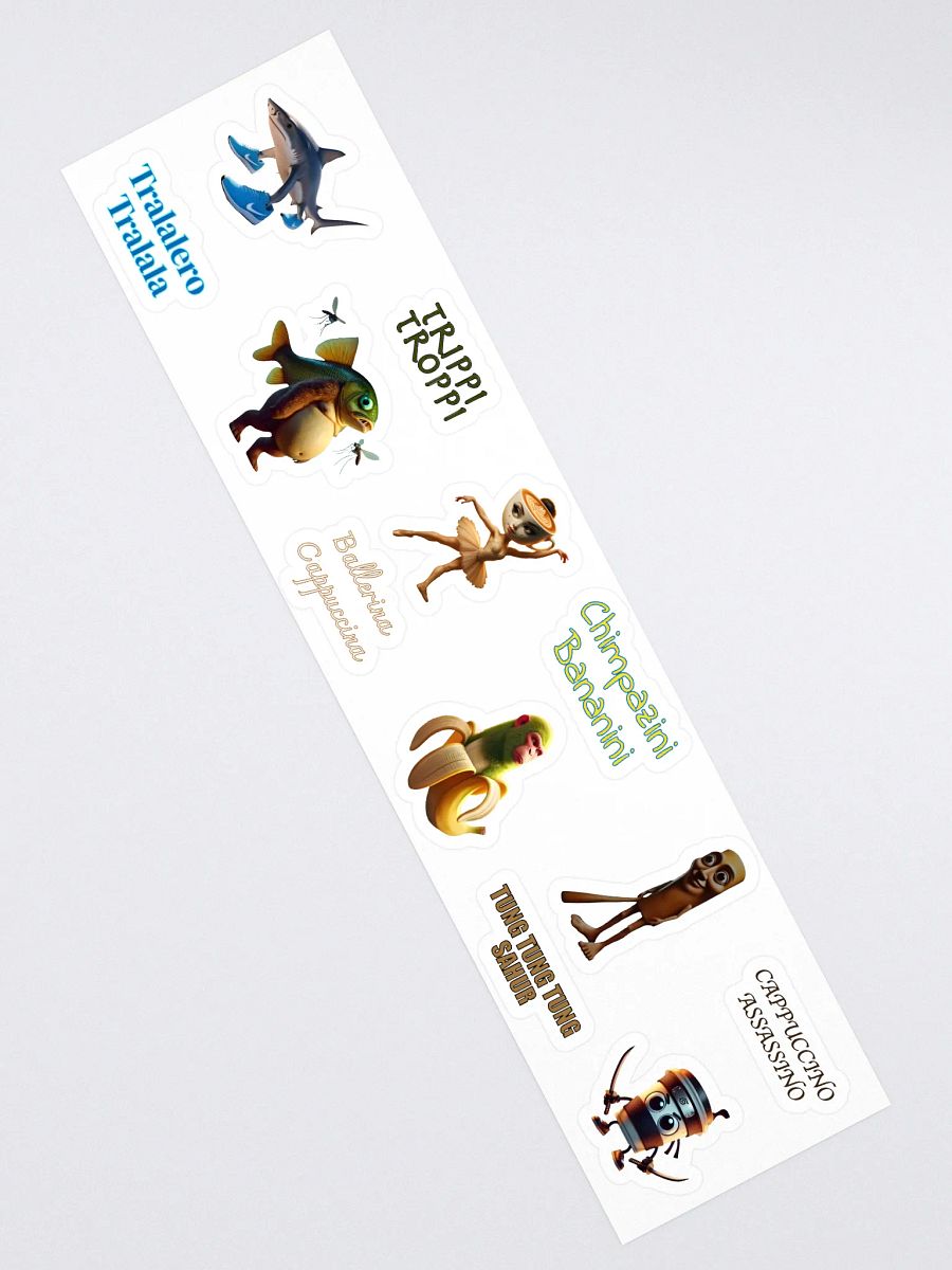 ITALIAN BRAINROT - STICKERS COLLECTION product image (2)