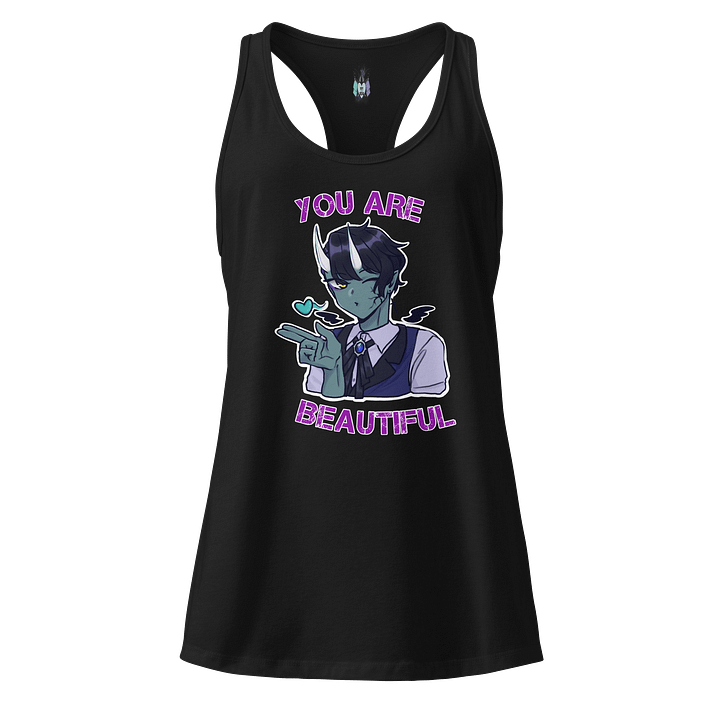 You Are Beautiful Racerback Tank product image (1)