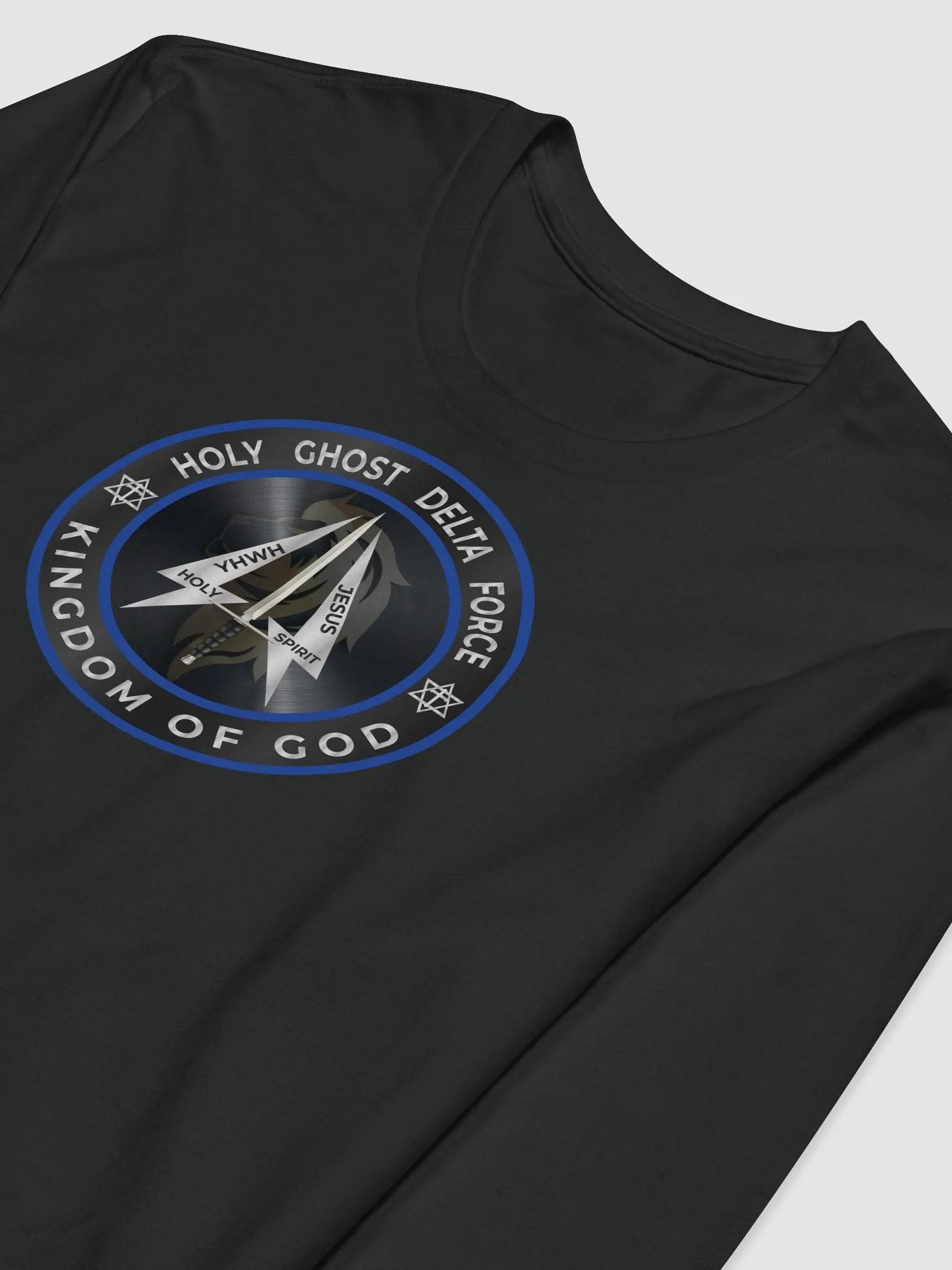 HGDF Next Level Premium Long Sleeve Black product image (3)