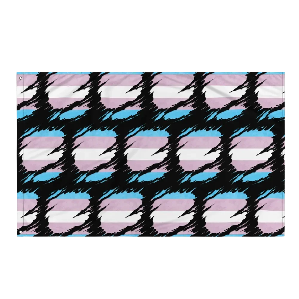 Illusionary Zigzag All-Over Flag product image (3)