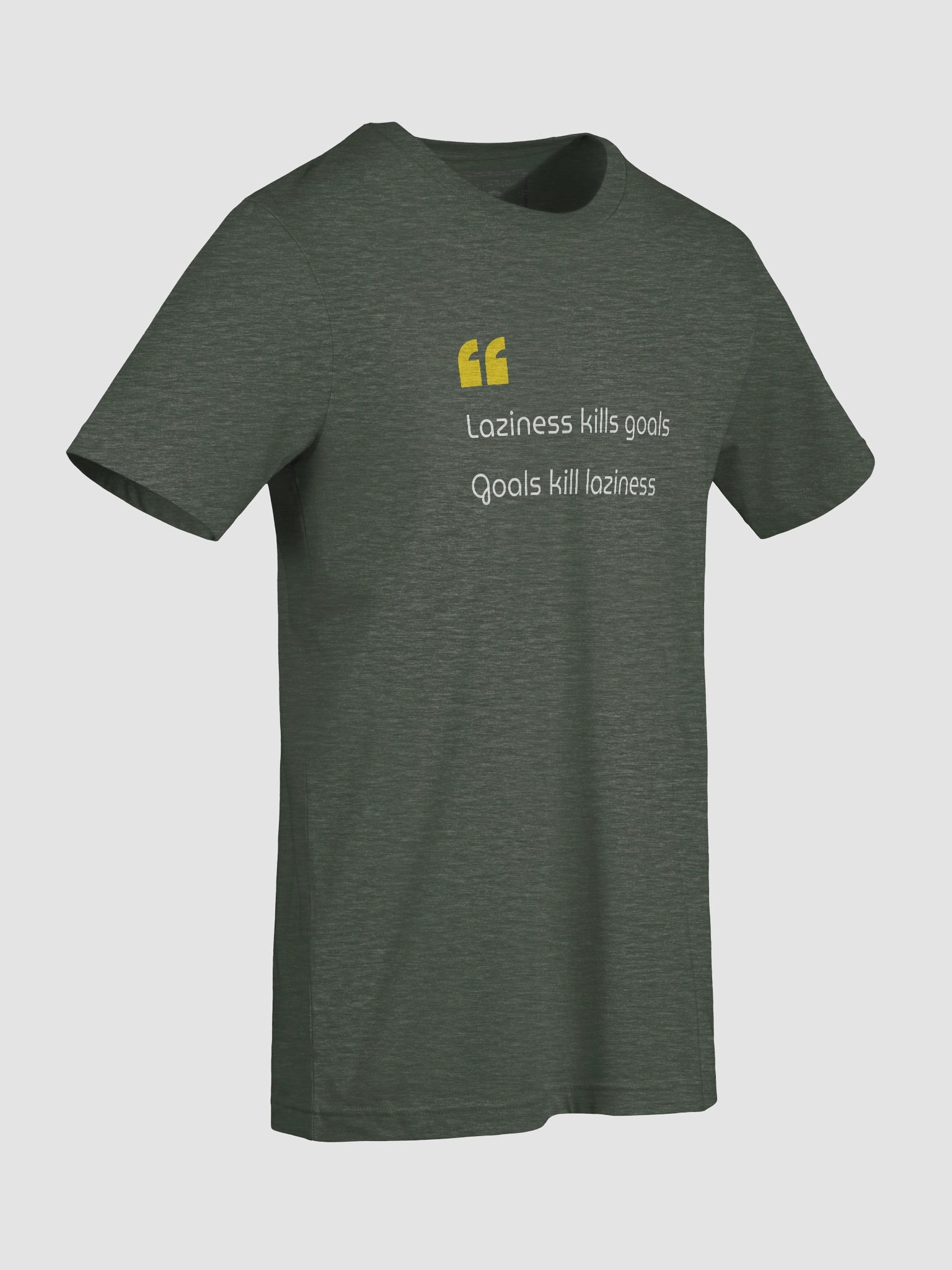 Laziness Kills Goals — Hustle Wears Better - T-Shirt product image (90)