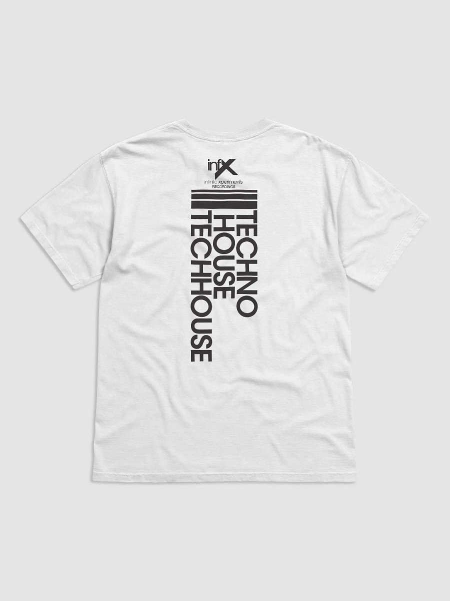 Infx (Infinite Xperiments Recordings) Techno White T-Shirt product image (2)